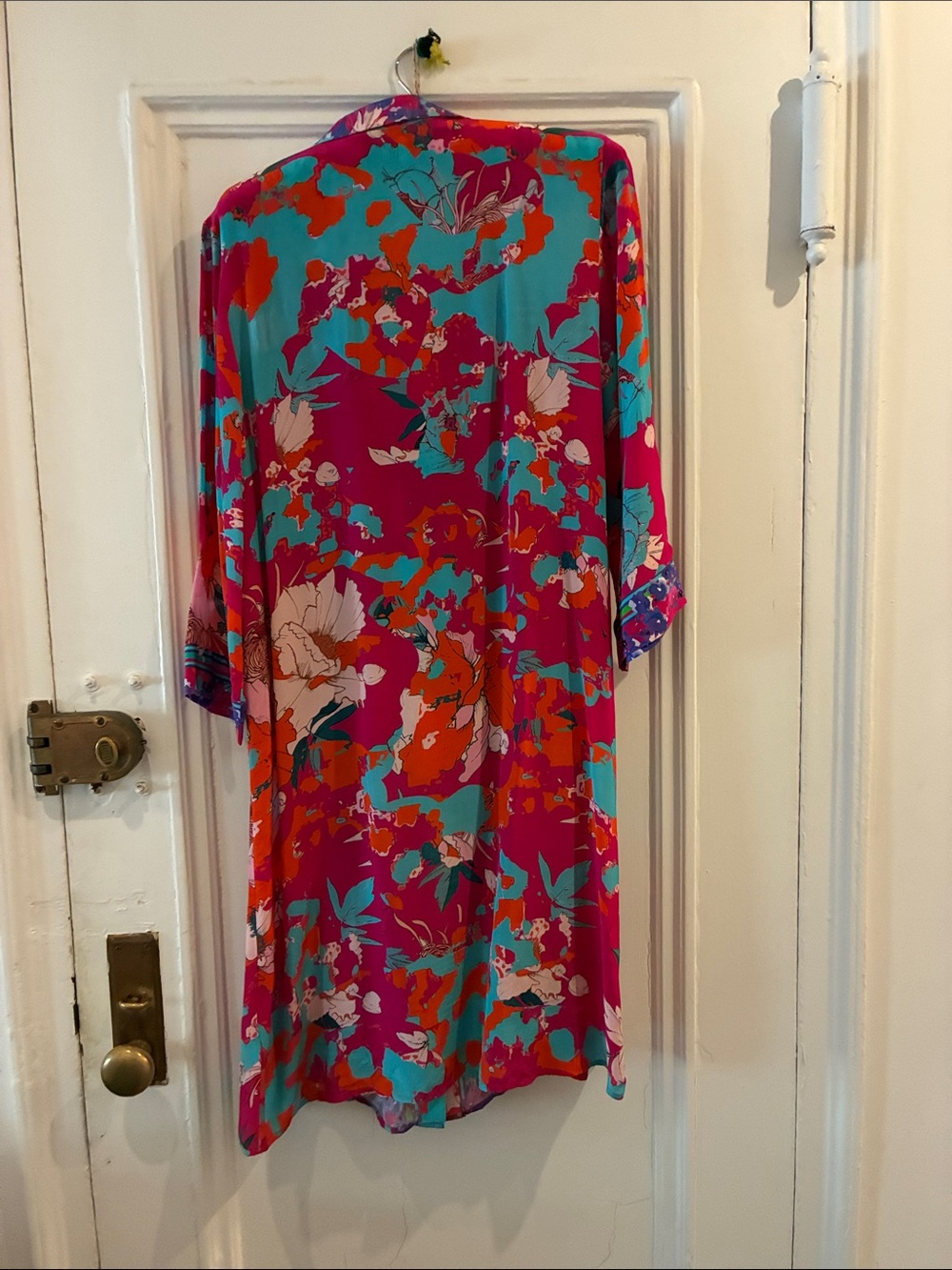 Soft Surroundings Garden Path shirt dress - Size large - Picture 3 of 8